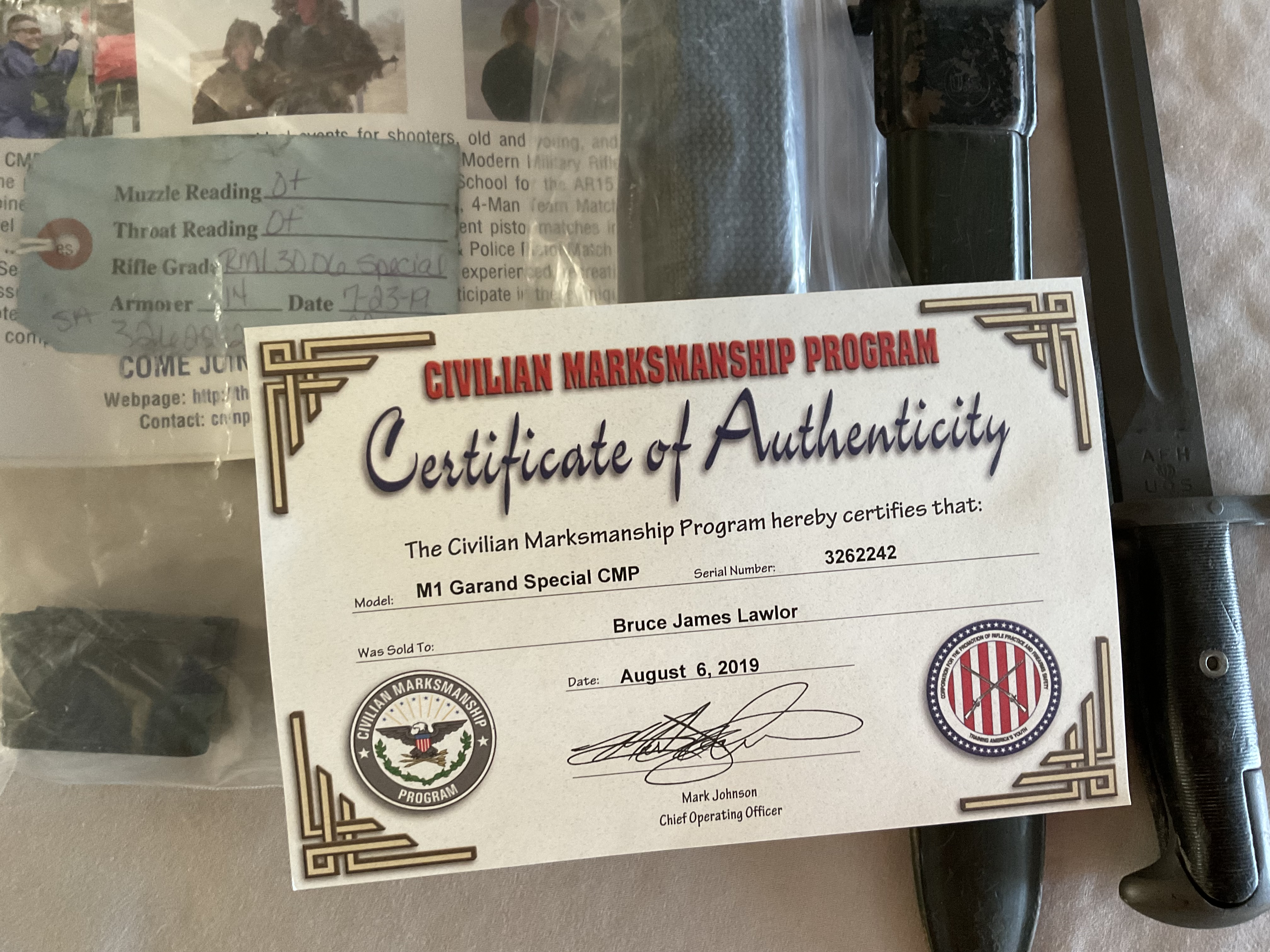 [Sale/Trade] - CMP Springfield Armory RM1Special/Expert M1 Garand. SOLD ...