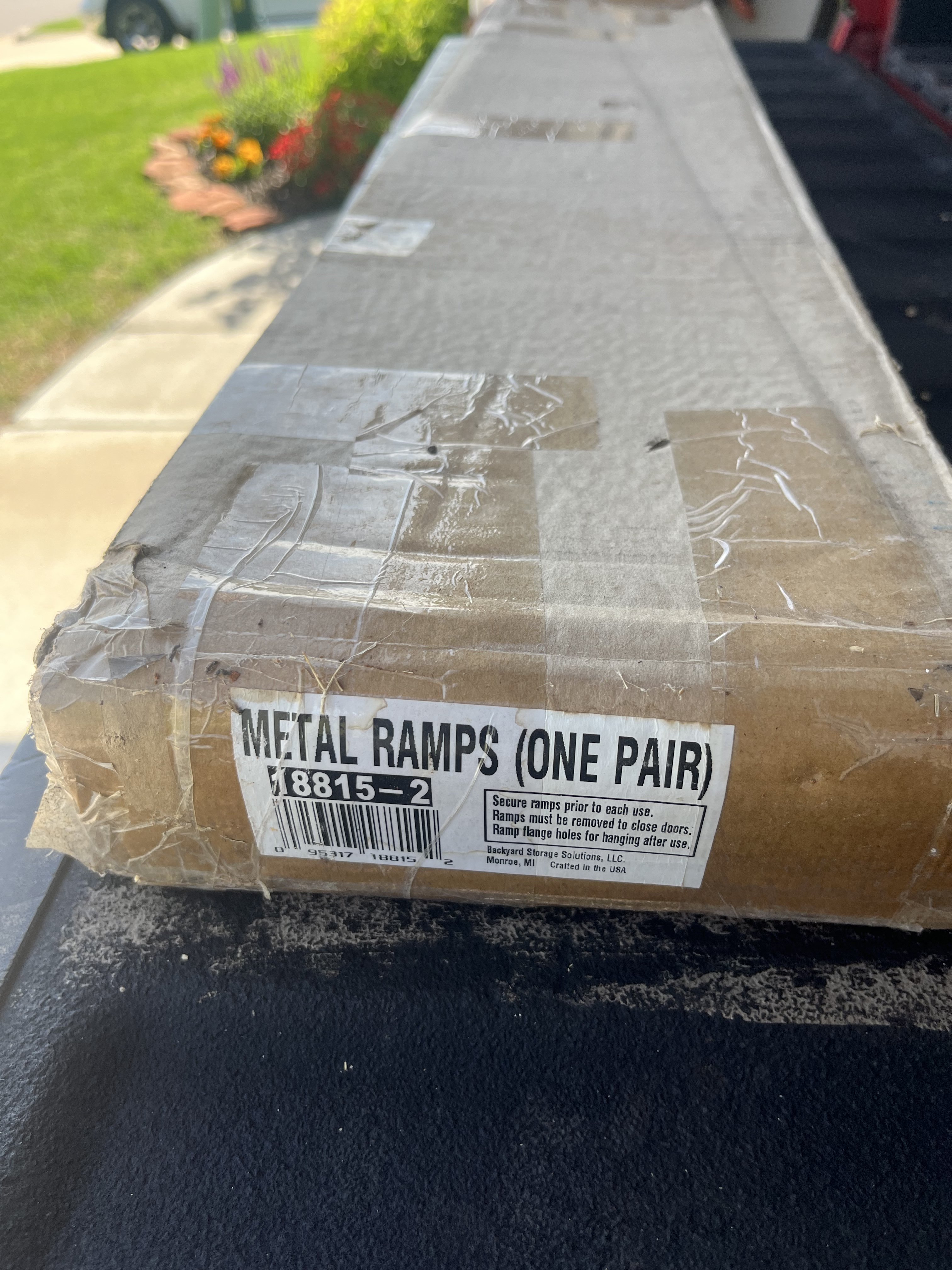 Steel Ramp Kit Oklahoma City - Metal ramp kit for outdoor sheds | Oklahoma Shooters