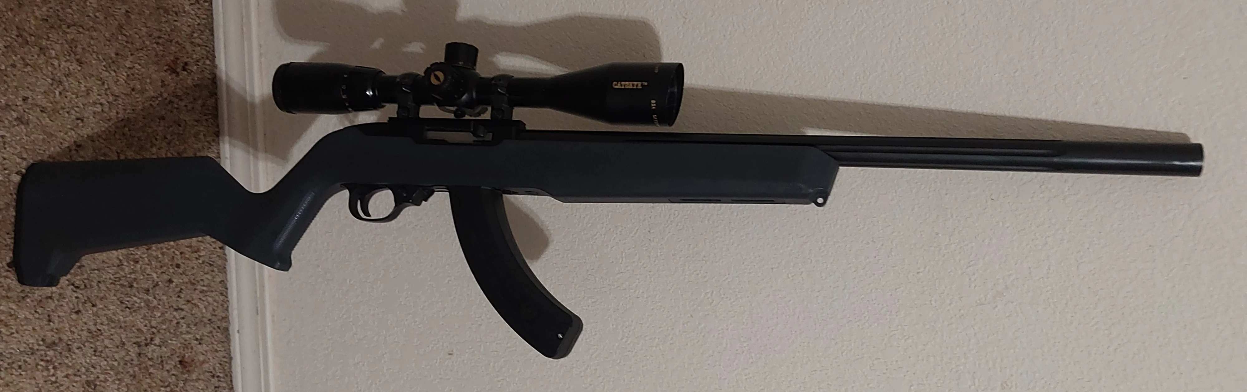 [4Sale] - Magpul MOE X-22 Grey Ruger 10/22 stock with both trays, fits ...